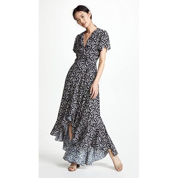 Lost + Wander Araceli Wrap Maxi Dress - Picture 1 of 9
